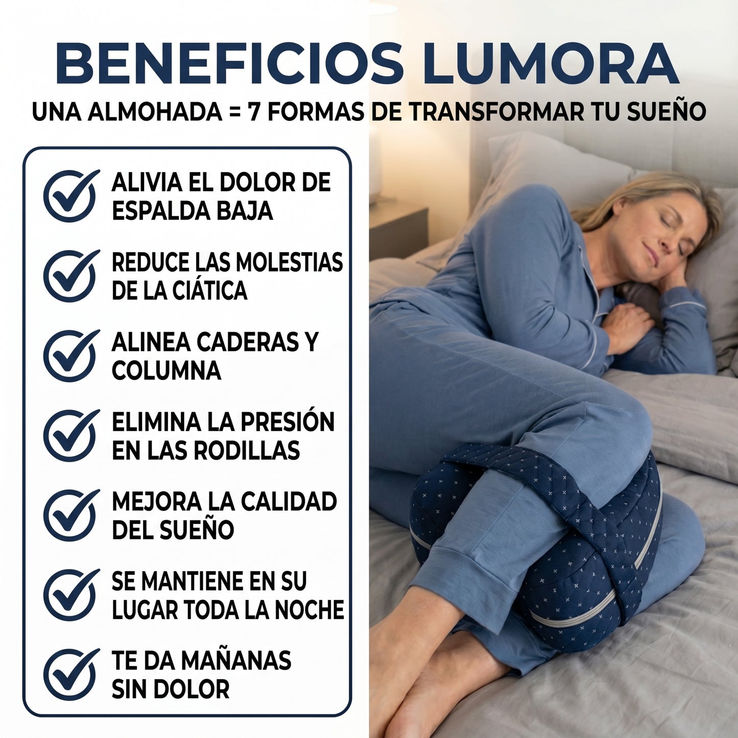 Lumora™ - Almohada de Alineación Total